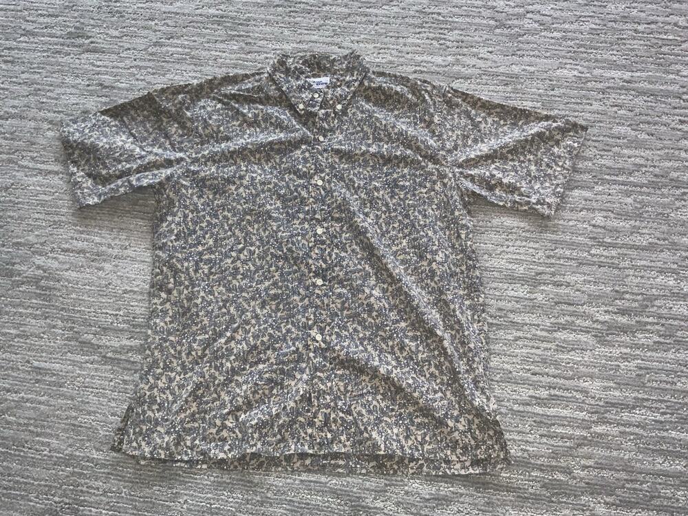 Reyn Spooner Men’s XL Cotton Short Sleeve Button-Down Hawaiian Floral Shirt
